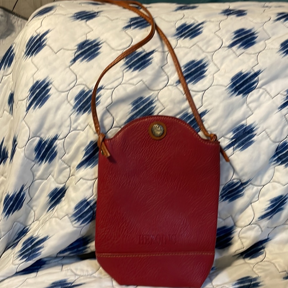 Heroing burgundy cross bag